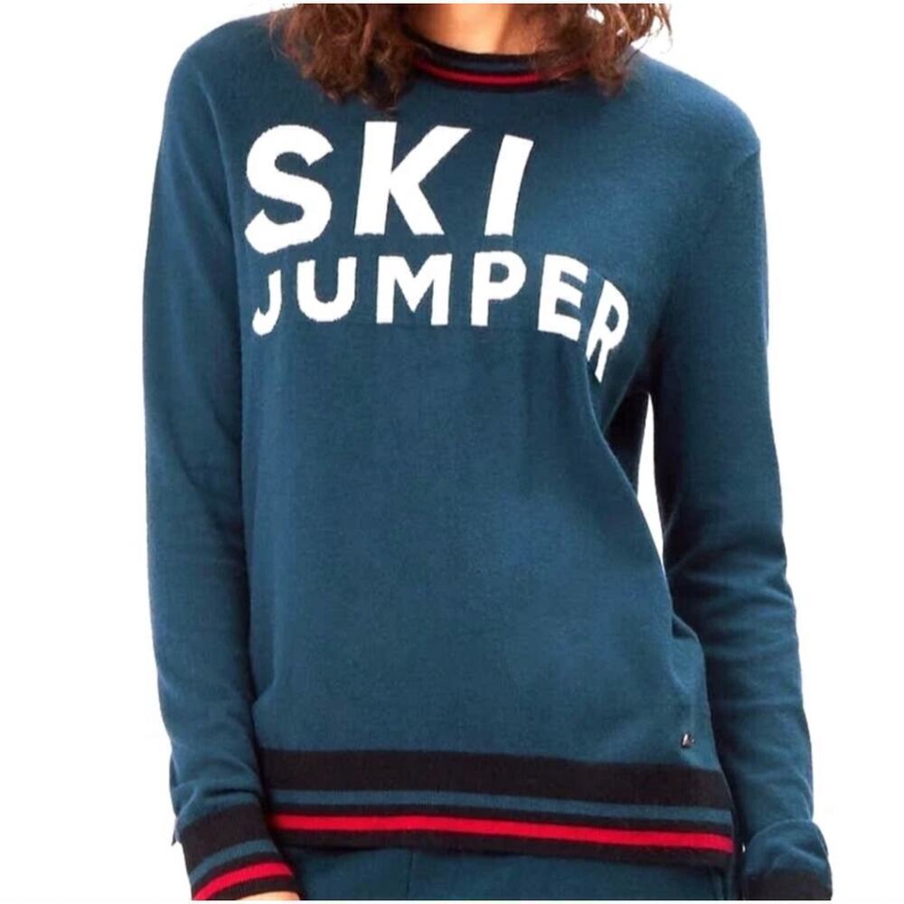 Sweaty Betty “Ski Jumper” Crewneck Sweater Womens Size XS